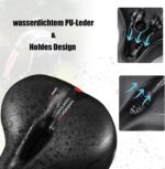 Deedlite Cloud Comfort Pro Max Fahrradsattel – Ergonomisch mit Memory Schaum & Federung – Bild 8