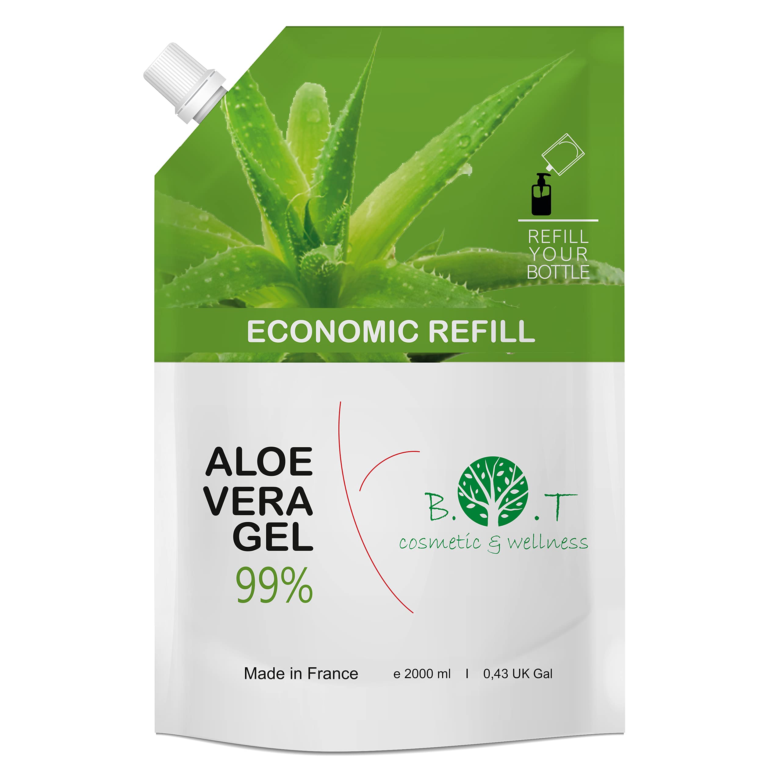 71EkonSmL._SY2560_.jpg 2000 ml Bio Aloe Vera Gel Lanzarote – Multifunktional für Gesicht, Körper & Haar – Bild 1