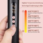 UNOBEY 5-in-1 Lockenstab-Set mit 4 austauschbaren Keramik-Fässern – Locken & Beach Waves für alle Haarlängen – Bild 5