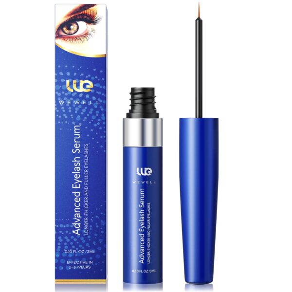 Wewell Wimpernserum ohne Hormone mit Ginseng – Natürliche Lash-Pflege vegan