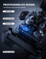 Lamicall Motorrad Handyhalterung mit Doppelter Vibrationsdämpfung – 360° Universal Lenkerhalterung für iPhone & Samsung – Bild 3