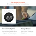 OOONO P-DISC NO2 – Elektronische Parkscheibe mit KBA-Zulassung & automatischer Zeiteinstellung – Bild 3