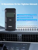 UWAKL Alkoholtester mit Halbleitersensor – Professionelles Promillemessgerät mit LCD-Display – Bild 6
