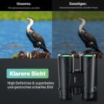Kylietech 12x42 HD Fernglas – Wasserdicht & kompakt für Vogelbeobachtung & Jagd – Bild 2