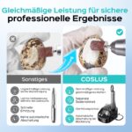COSLUS E50 Nagelfräser Professionell 35000 U/min mit LCD-Anzeige – Komplettset für Salon & Zuhause – Bild 2