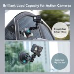 SMALLRIG Saugnapf-Halterung für Action-Kameras – Universal-Kamerahalter für Auto & Fenster – Bild 7