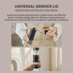 OrkeyDolk® Manuelle Kaffeemühle mit Keramikmahlwerk – 40-stufig für Aeropress & Pour Over – Bild 4