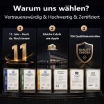 VOPLLS Mini Projektor 1080P Full HD mit Autofokus – 800 ANSI Helligkeit für Heimkino & Outdoor – Bild 2