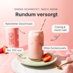 Sheko Balance Shake Erdbeere mit Shaker – 21 Mahlzeitenersatz für nachhaltiges Abnehmen – Bild 2