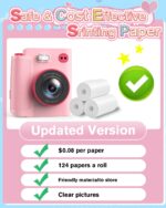 MYSTILUCK Sofortbildkamera für Kinder – 1080P HD mit Thermodruck & 32GB Speicher – Bild 8