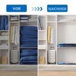 MEIQIHOME 16er Vakuumbeutel-Set mit elektrischer Pumpe – Raumsparend bis 80% für Kleidung & Textilien – Bild 6