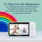 Babysense Babyphone 720p HD mit 2 Kameras – WLAN-frei & sicher für Babys – Bild 6