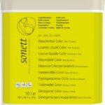 Sonett Color Waschmittel Mint & Lemon 10L – Bio-Flüssigwaschmittel für Outdoor & Sport
