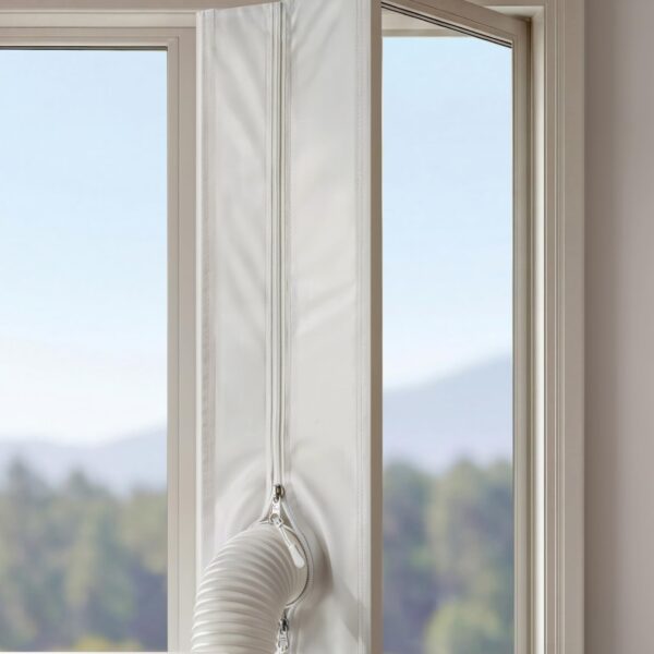 DREO 400cm Fensterdichtung für Klimaanlage – Sichere Abdichtung ohne Bohren