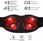 iKristin Rücken Shiatsu Massagegerät mit Wärme – 3D Deep-Massage für Nacken & Schultern – Bild 3