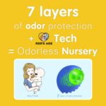 MOM'S AIDE Nachfüllfolien 8er-Pack – Geruchssicher für Tommee Tippee Sangenic – Bild 5