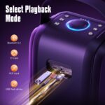 W-KING T9-2 Bluetooth Lautsprecher 115dB – 80W Party Box mit Bass & LED-Lichtshow – Bild 6