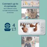 Babysense HDS2 Babyphone mit Kamera – 5 Zoll 720P HD, WLAN-frei & 300m Reichweite – Bild 8