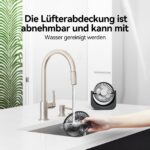 VOXON USB Tischventilator mit 5 Geschwindigkeiten – Leiser Miniventilator für Büro & Zuhause – Bild 5
