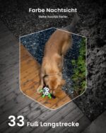 ieGeek 2K Überwachungskamera Aussen mit Akku & Solar – WLAN Sicherheitskamera IP65 – Bild 6