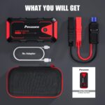 Povasee Auto Starthilfe 5000A – Jump Starter Powerbank für 12V Fahrzeuge – Bild 7