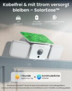 Reolink 2K Solar-Flutlichtkamera mit KI-Erkennung – Kabellose Aussenkamera mit 1000 lm & Farbnachtsicht – Bild 3