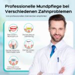 COSLUS Munddusche Professional 600ml – 2 Modi & 12 Druckstufen für optimale Zahnpflege – Bild 2