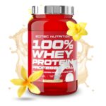 Scitec Nutrition 100% Whey Protein Professional 920g – Molkenprotein mit Verdauungsenzymen