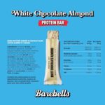 Barebells Protein Riegel White Chocolate Almond – 20g Eiweiss, zuckerarm, 12er Pack – Bild 2