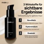 MaleUp Face Cream mit Hyaluron & NovoRetin – Anti-Aging Gesichtscreme für Männer | Made in Germany – Bild 3