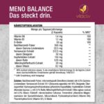 Vitactiv MenoBalance – 180 Wechseljahre Kapseln mit Nachtkerzenöl & Mönchspfeffer – Bild 7