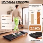 Sportstech WalkMate Walking Pad – Klappbares Laufband mit Steigung für Home Office bis 120 kg – Bild 6