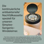 Tommee Tippee Simplee Nachfüllkassetten 6er Set – Geruchsschutz für Windeleimer – Bild 3