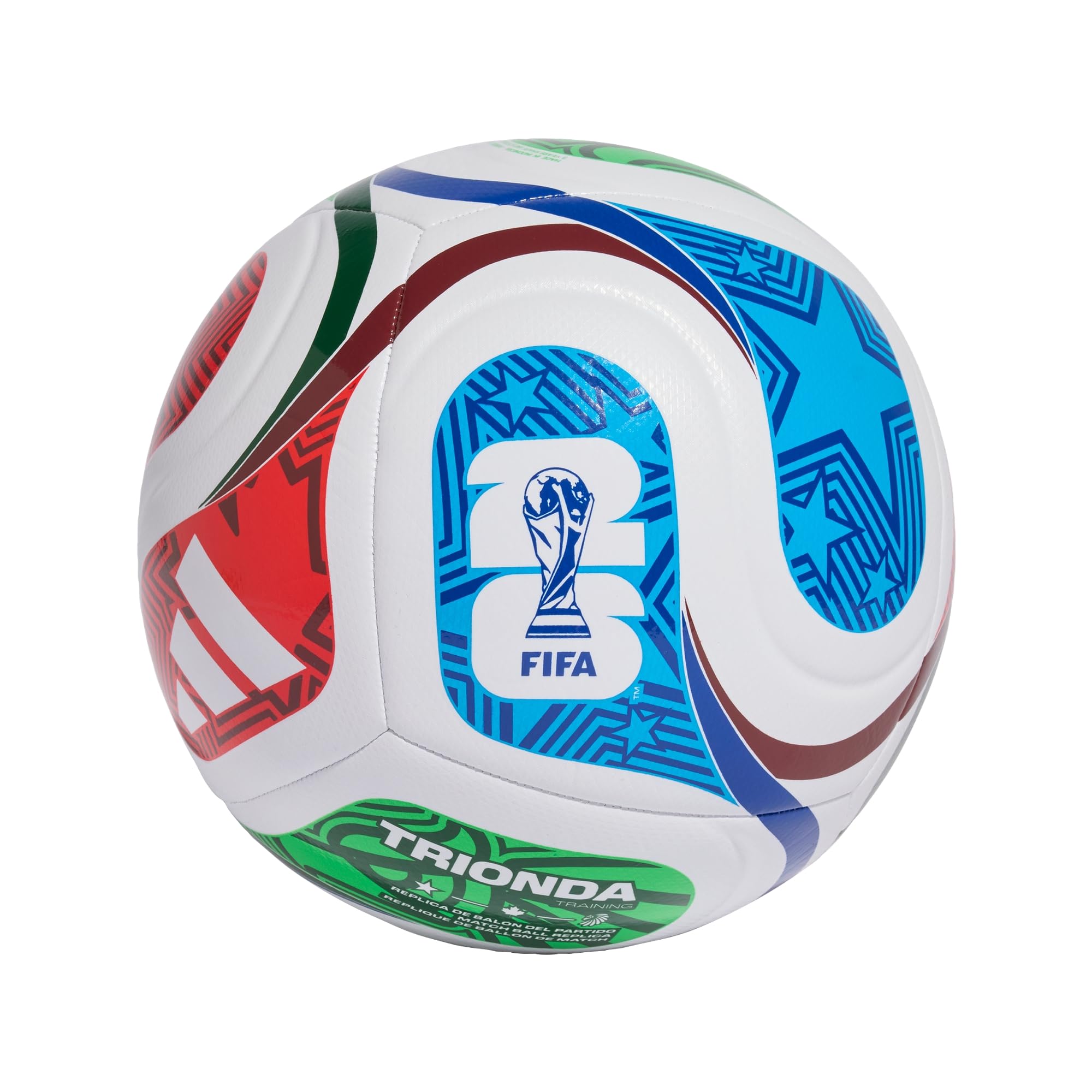 71FYdVCqWeL._SY2000_.jpg adidas Trionda Training Ball FIFA World Cup 26 – Trainingsball für Freizeitspieler – Bild 1