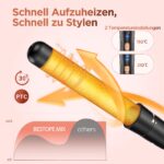 BESTOPE MIX Welleneisen Set 5 in 1 – Lockenstab mit 5 Aufsätzen & Schnellaufheizung – Bild 4