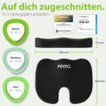 feela® Orthopädisches Sitzkissen Medium – Ergonomisches Design mit Memory-Schaum für Büro & Auto – Bild 2