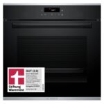 Bosch HBA272BB3 Einbau-Backofen 60x60 cm – Pyrolyse & 3D-Heisluft, Stiftung Warentest GUT
