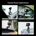 SMALLRIG Saugnapf-Halterung für Action-Kameras – Universal-Kamerahalter für Auto & Fenster – Bild 8
