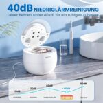 Warmra Ultraschallreiniger 45kHz mit 200ml Dental Pod – Profi-Reinigung für Zahnersatz & Schmuck – Bild 6