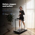 Sportconic Laufband 1–12 km/h – klappbar & elektrisch mit Steigung für Zuhause – Bild 2