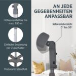 Babyruf BR 80 Wickeltischheizstrahler – 400/800 Watt mit Timerfunktion & Sicherheitsgeflecht – Bild 7