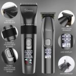 Hatteker Profi Haarschneidemaschine Set mit T-Blade Trimmer – IPX7 Wasserdicht für Herren – Bild 2