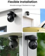 Reolink E1 Outdoor 5MP PTZ WLAN Überwachungskamera – 3X Zoom & Vollfarb-Nachtsicht – Bild 9