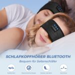 LC-dolida Schlafkopfhörer Bluetooth 5.4 – Stirnband Kopfhörer mit 14h Akku für Seitenschläfer – Bild 3