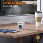 TESSAN 2er Set USA Reiseadapter mit USB-C & 2 USB-A – Steckdosenadapter für Amerika, Thailand & mehr – Bild 6