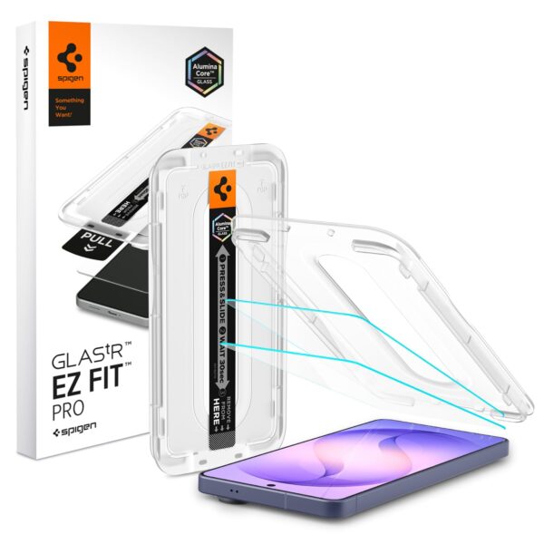 Spigen Glas.tR EZ Fit Pro Samsung Galaxy S26 Ultra Schutzfolie 2er Set – 10H+ Härte