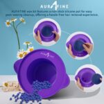 AURAFINE Digital Waxing Set – Professionelle Haarentfernung zu Hause mit Wachsheizer & Kammille-Perlen – Bild 8