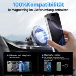 Moeila Vakuum Magnetische Autohalterung mit 78 LBS Saugkraft & 2400gf Magnet – 360° drehbar – Bild 4
