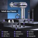 botatio Handstaubsauger 25000Pa 4-in-1 mit Digital Display & Selbstentleerung – Akku – Bild 6