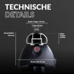 Owen 3.0 L Alu-Dachträger 135cm für geschlossene Relings – 90kg Tragkraft, verstellbar – Bild 8